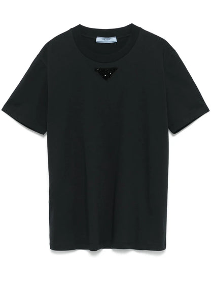 Bead-Embellished T-Shirt