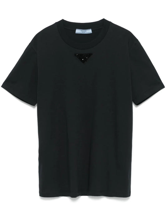 Bead-Embellished T-Shirt