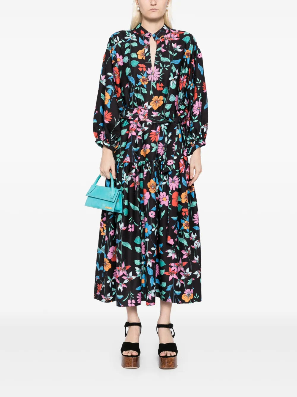 Hibiscus Gardenia Dress
