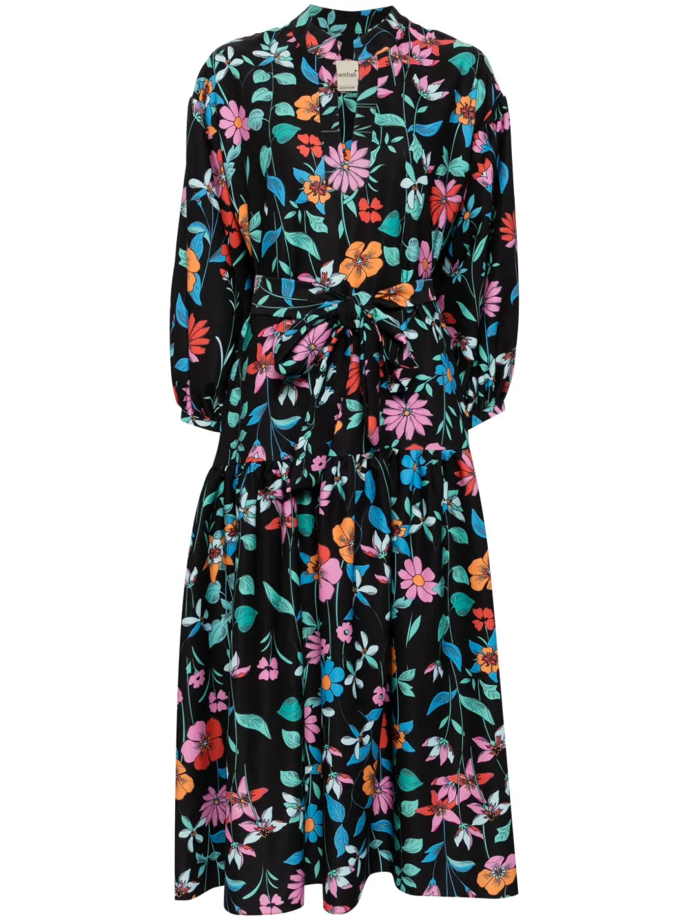 Hibiscus Gardenia Dress