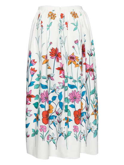 Hibiscus Midi Skirt