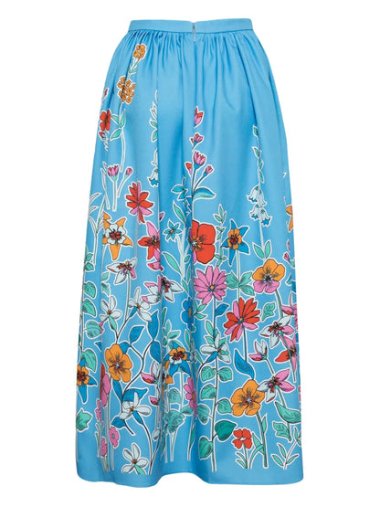 Hibiscus Midi Skirt
