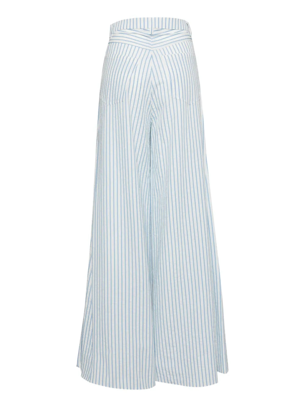Kate Striped Wide-Leg Trousers