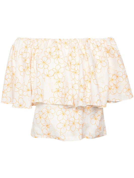 Daisy Ruffled Top