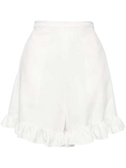 Hibiscus Ruffled Shorts