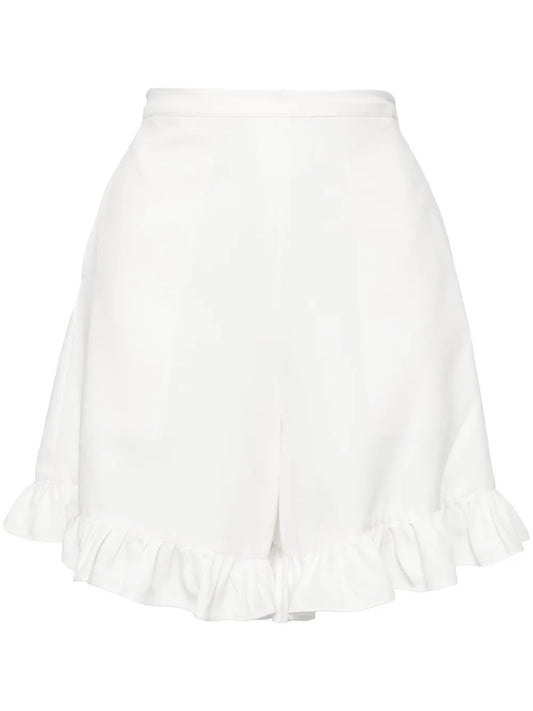 Hibiscus Ruffled Shorts