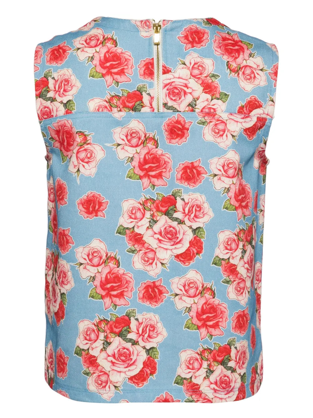Rose Denim Top
