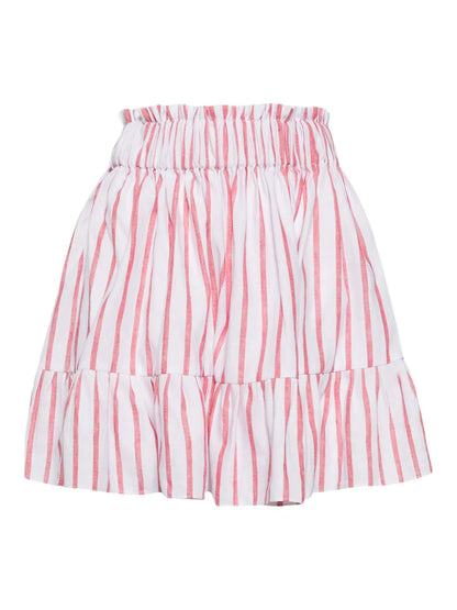 Striped Mini Skirt