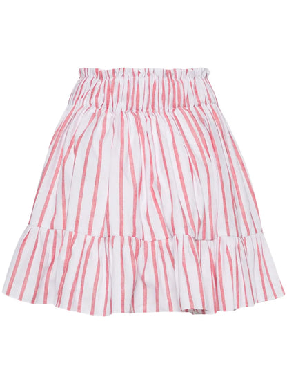 Striped Mini Skirt
