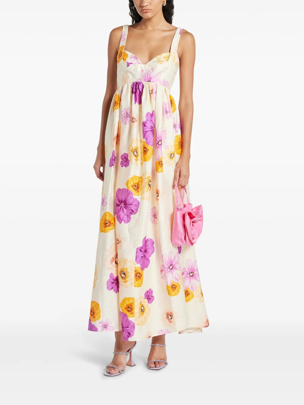 Floral-Print Maxi Dress