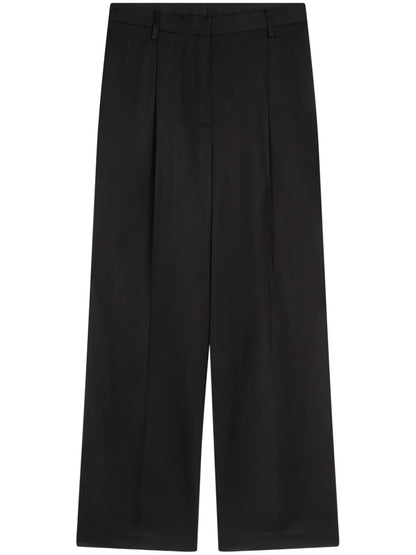 Pleated Palazzo Pants