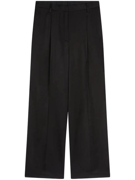 Pleated Palazzo Pants