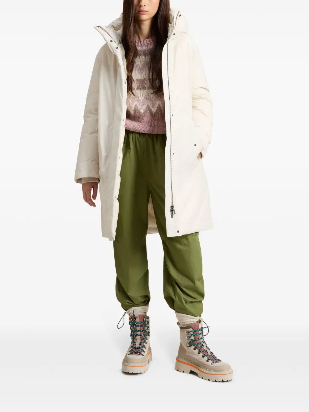 Cocoon Hoodie Parka Coat