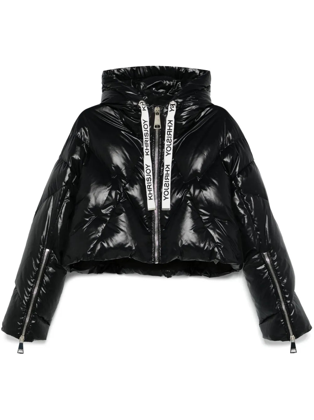 Khris Cropped Shiny Jacket