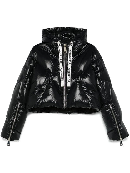 Khris Cropped Shiny Jacket