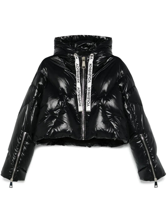 Khris Cropped Shiny Jacket