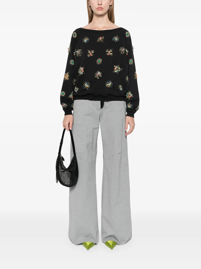 Embroidered Sweatshirt