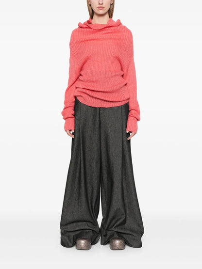 Cowl-Neck Sweater