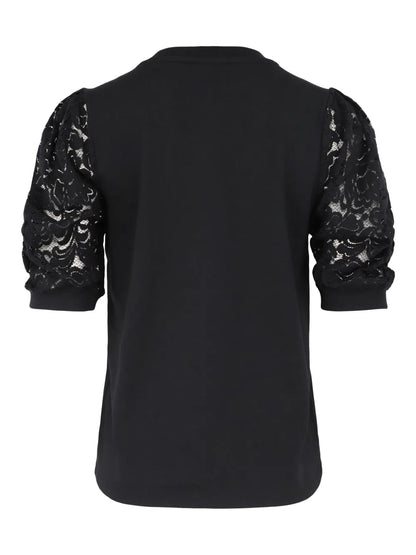 Frankie Lace-Panel T-Shirt