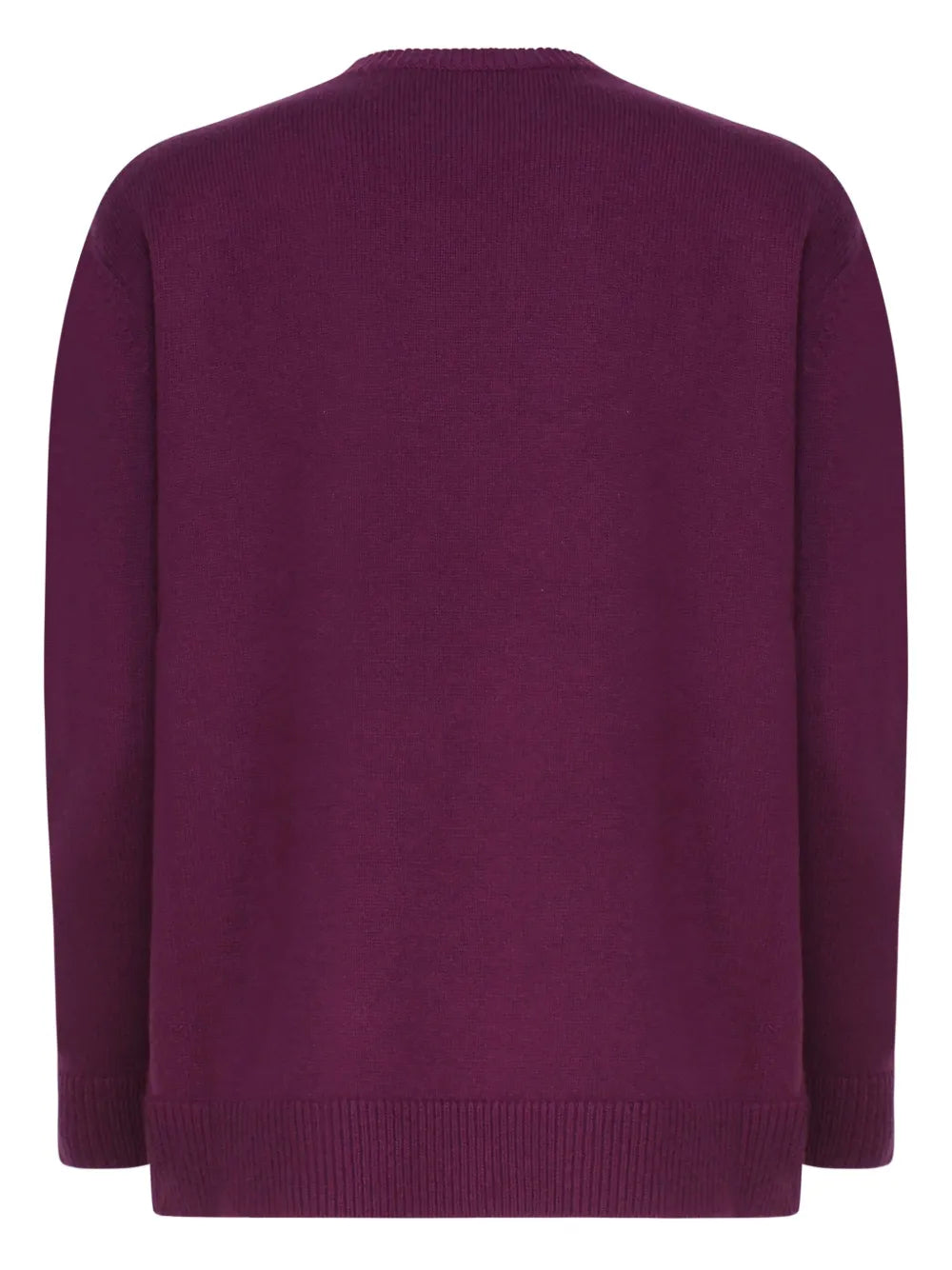 Crystal-Embellished Round-Neck Jumper