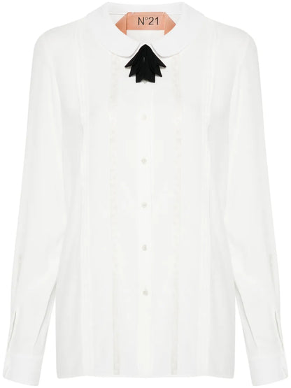 Lace-Trim Shirt