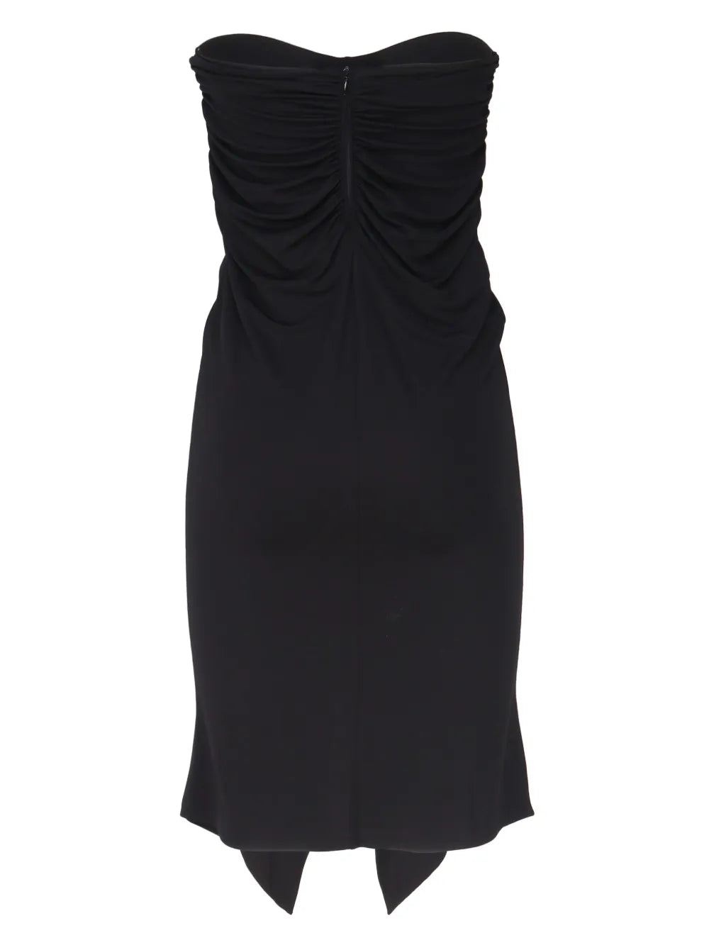 Draped Strapless Dress