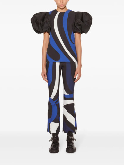 Marmo-Print Top