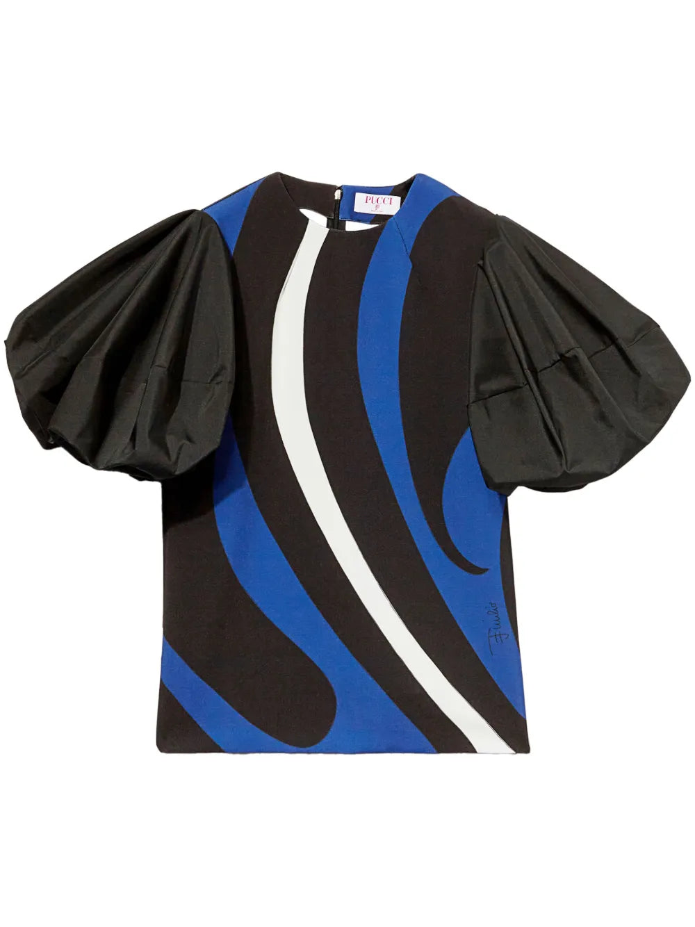 Marmo-Print Top