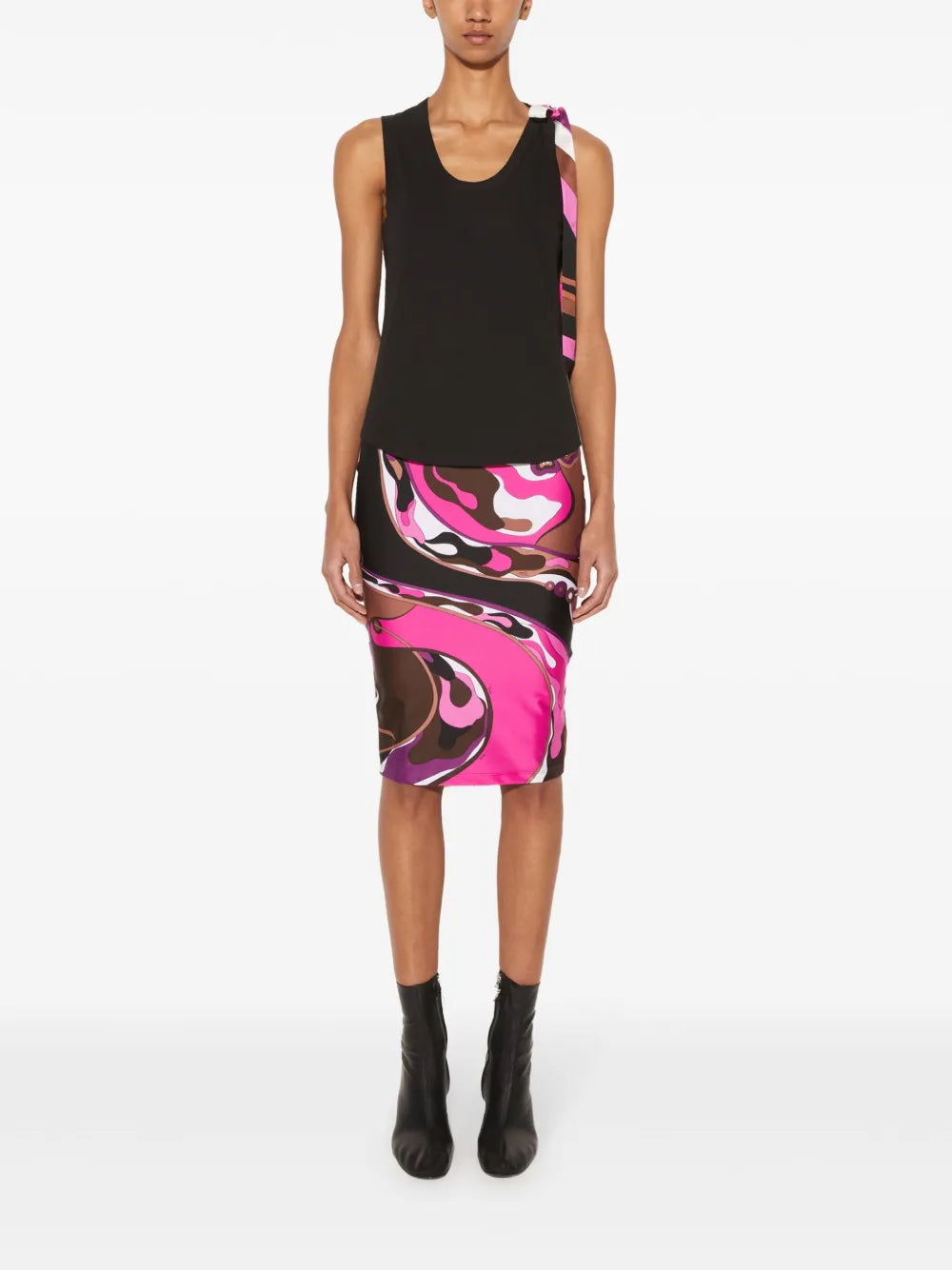 Scoop-Neck Jersey Tank Top