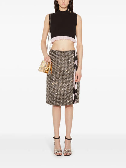 Fringed Crop Top