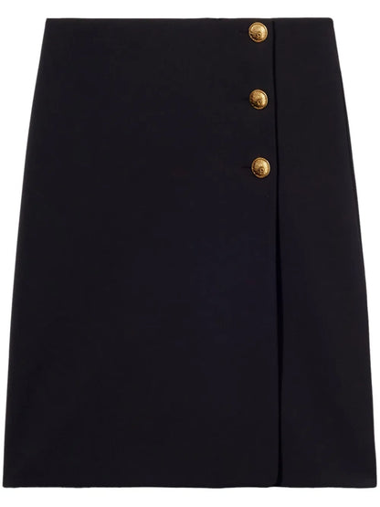 Wrap Midi Skirt