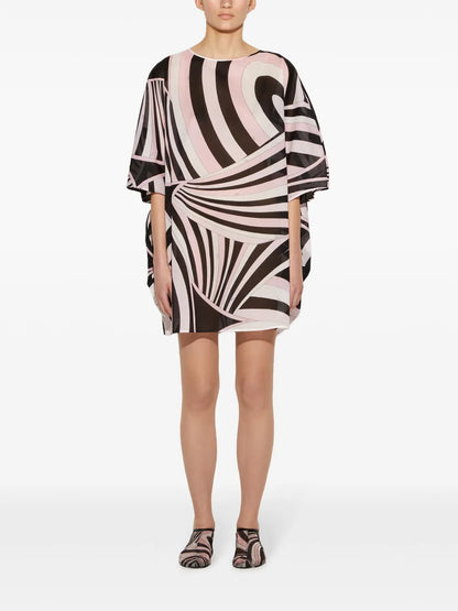 Iride-Print Kaftan