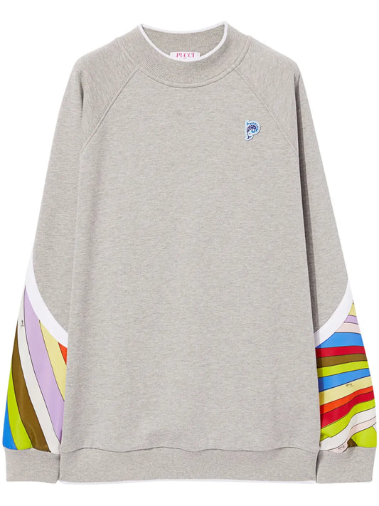 Iride-Print Sweatshirt