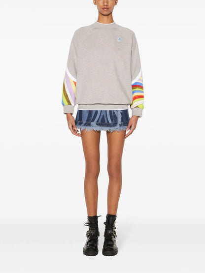 Iride-Print Sweatshirt