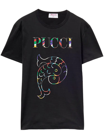 Logo-Print Cotton T-Shirt