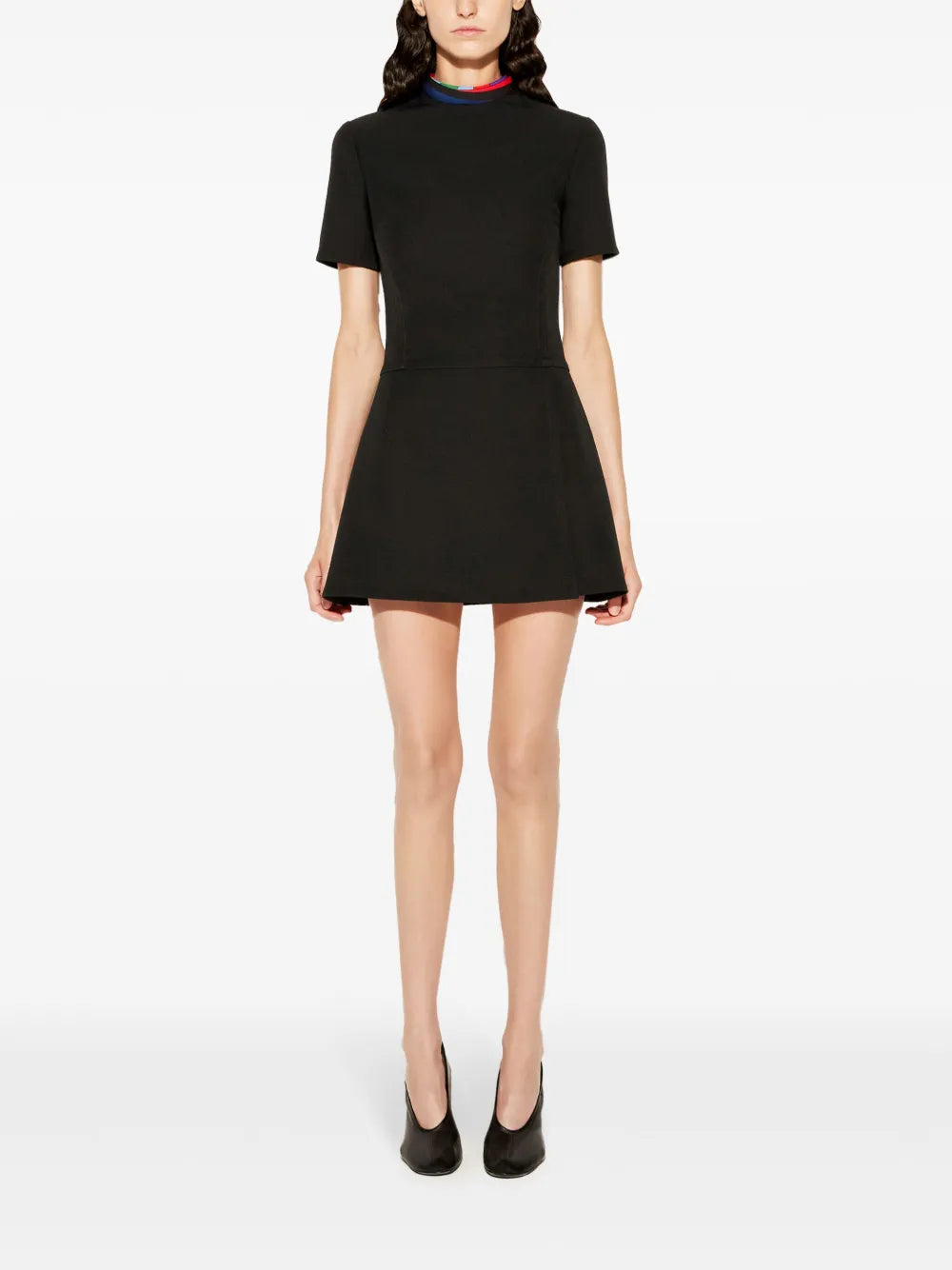Cady-Texture Mini Dress