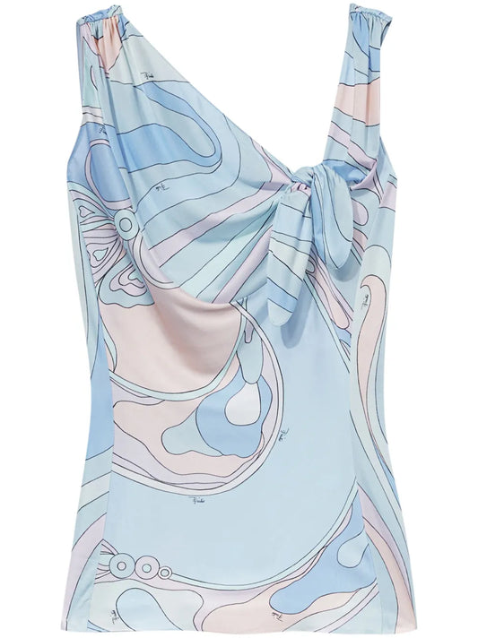 Orchidee-Print Top