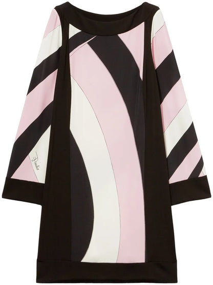 Iride-Print Mini Dress