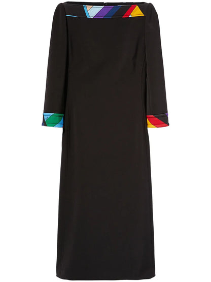 Cady-Texture Midi Dress
