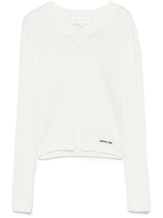 Logo-Embroidered Sweater