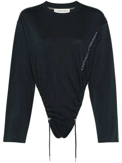 Logo-Print Bodysuit