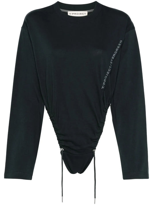 Logo-Print Bodysuit