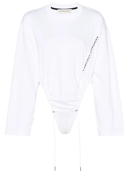 Logo-Print Bodysuit