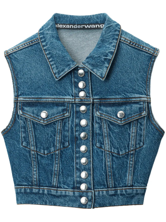 Trucker Vest Denim Jacket