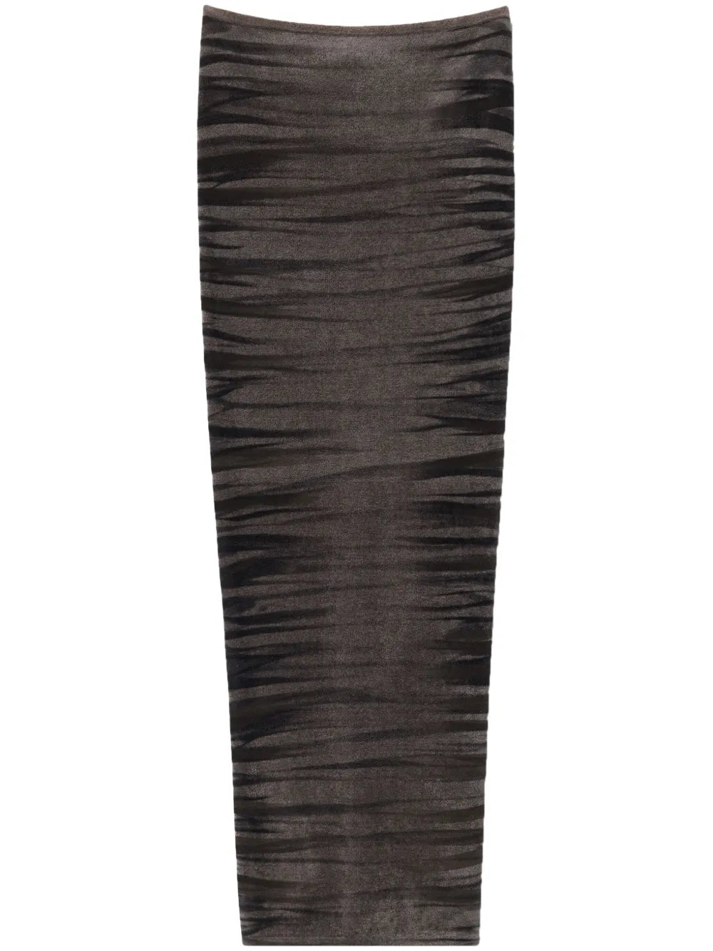Animal-Print Maxi Skirt