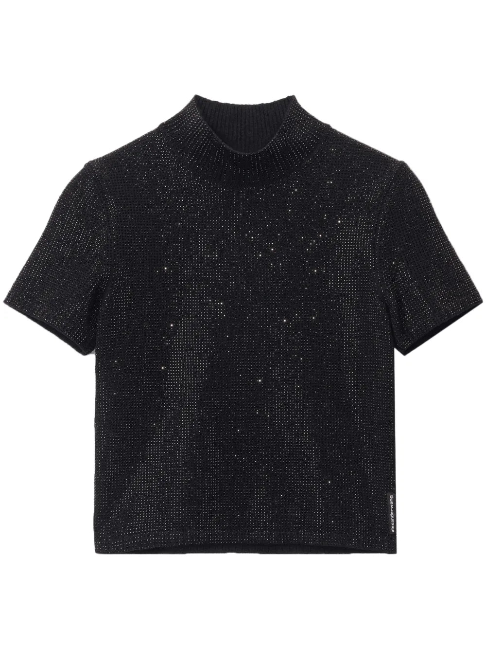 Crystal-Embellished Hotfix Top