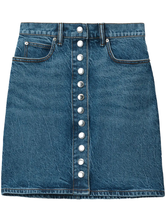 Denim Mini Skirt