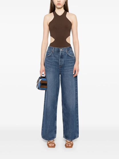 Slung Baggy Jeans