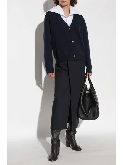 V-Neck Cashmere Cardigan