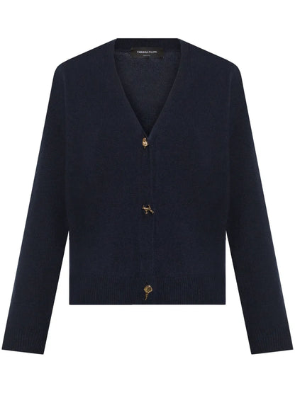 V-Neck Cashmere Cardigan
